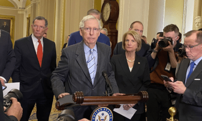 Mitch McConnell Suffers Fall During Senate GOP Lunch, Resumes Duties Despite Injuries Donald Trump