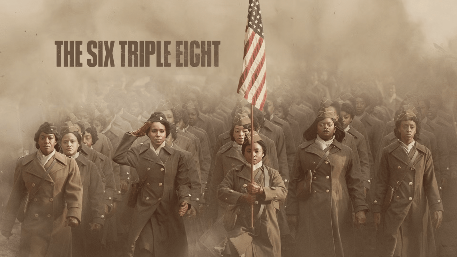 The Six Triple Eight Netflix Shines a Spotlight on the Forgotten All-Black, All-Female WWII Heroes Major Charity Adams Director Tyler Perry Kerry Washington Joe Biden