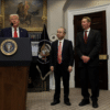 Trump Unveils $500 Billion Stargate AI Investment Initiative to Lead Global Innovation Masayoshi Son of SoftBank, Larry Ellison of Oracle, and Sam Altman of OpenAI