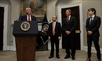 Trump Unveils $500 Billion Stargate AI Investment Initiative to Lead Global Innovation Masayoshi Son of SoftBank, Larry Ellison of Oracle, and Sam Altman of OpenAI