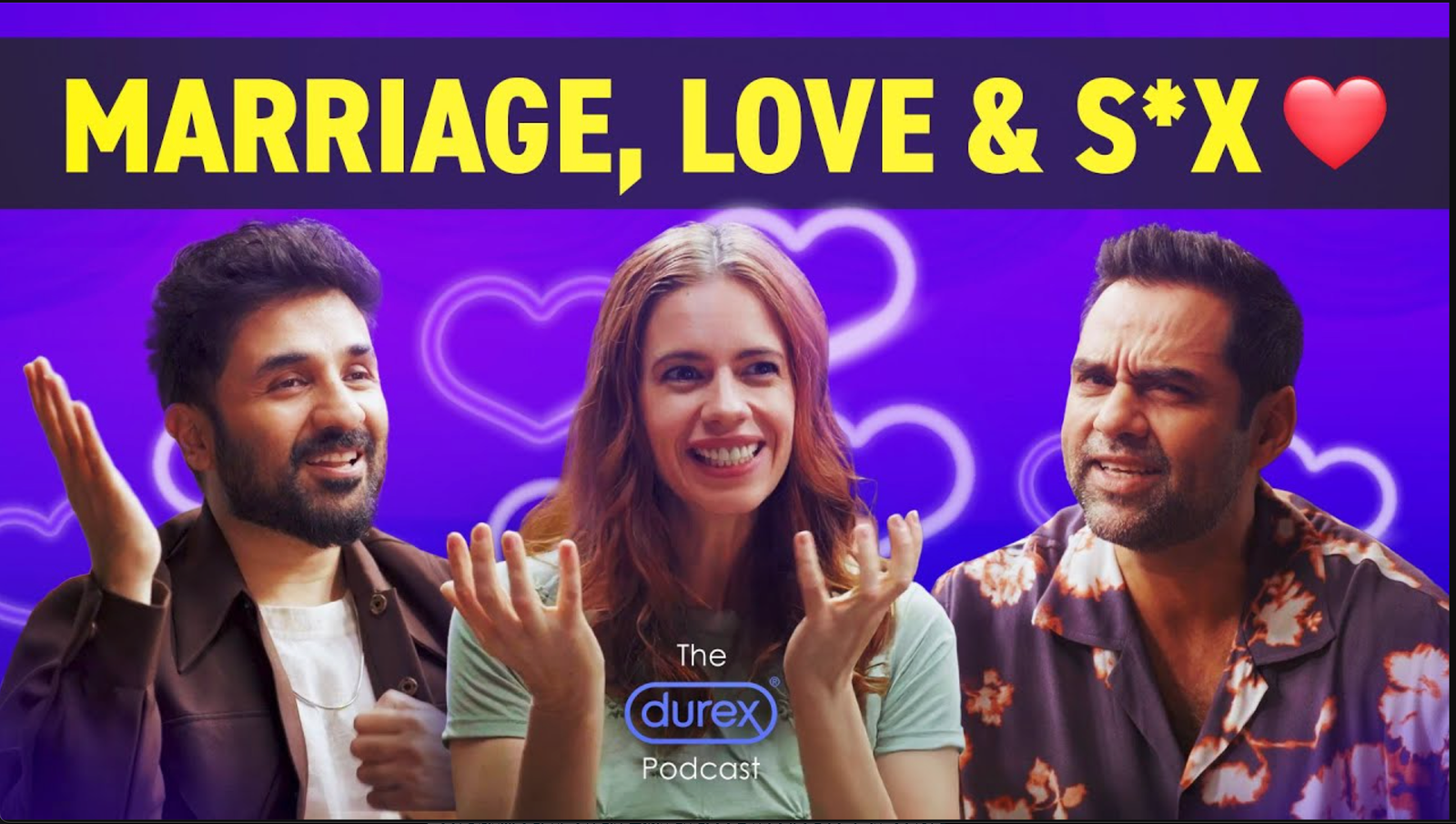 Durex Launches India’s First Intimacy Podcast Breaking Taboos One Episode at a Time Kalki Durex’s Global Sex Survey 2024 Kalki Koechlin Abhay Deol Vir Das