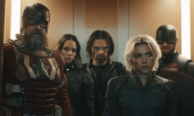 Marvel’s ‘Thunderbolts’ Super Bowl Trailer Unleashes Chaos – Meet the MCU’s Most Unhinged Team Yet Florence Pugh,  Bucky Barnes/The Winter Soldier played by Sebastian Stan, John Walker/U.S. Agent, played by Wyatt Russell, Alexei Shostakov/Red Guardian played by David Harbour,  Ava Starr/Ghost played by Hannah John-Kamen, Antonia Dreykov/Taskmaster played by Olga Kurylenko. CIA Director Valentina Allegra de Fontaine leads this ensemble, portrayed by Julia Louis-Dreyfus