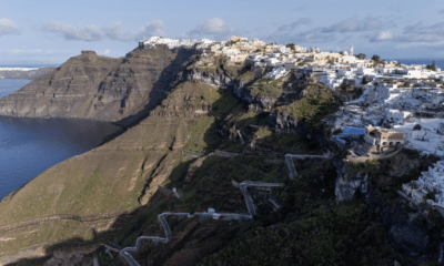 State of Emergency Declared in Santorini After Days of Earthquakes Greek Prime Minister Kyriakos Mitsotakis Hellenic Volcanic Arc