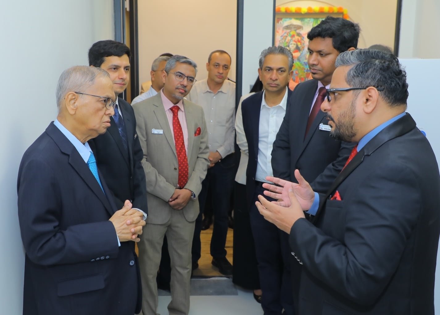 4baseCare Launches Genomics Lab in Bengaluru, Unveils Global Cancer Diversity Atlas to Bridge Genomic Data Gap N. R. Narayana Murthy Ganapathy Subramaniam, Founding Managing Partner at Yali Capital, Rajan Anandan, Managing Director at Peak XV Partners, and 4baseCare founders Hitesh Goswami and Kshitij Rishi Infosys Cancer Genome testing solutions