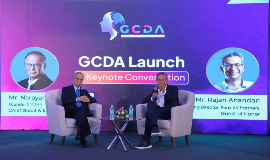 4baseCare New Lab launch with Narayana Murthy and Rajan Anandan