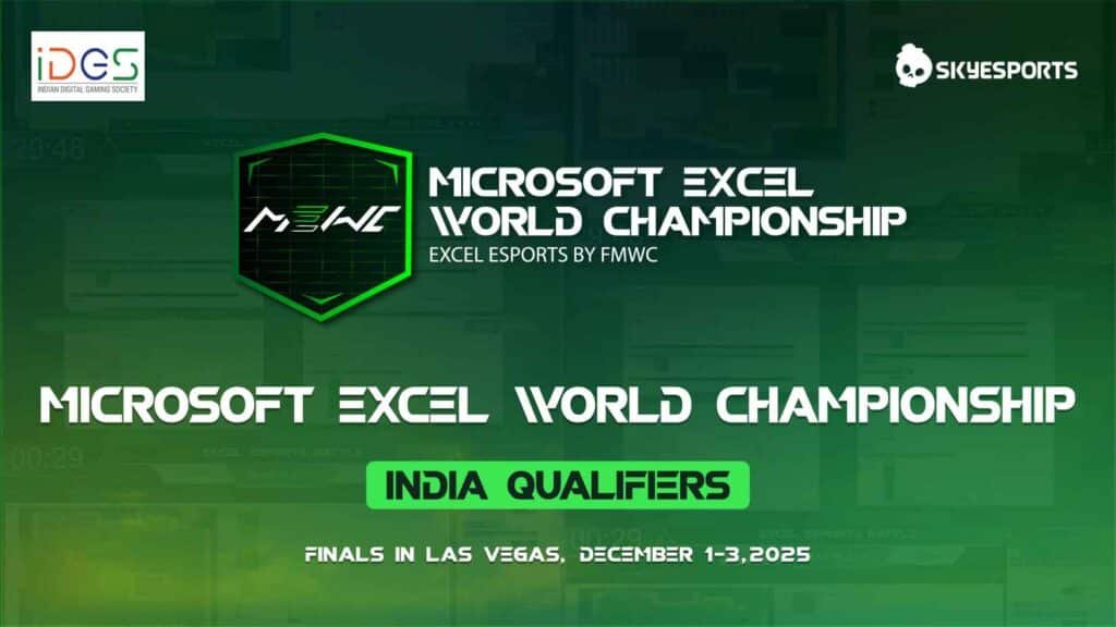 Skyesports and FMWC Partner to Host Microsoft Excel World Championship