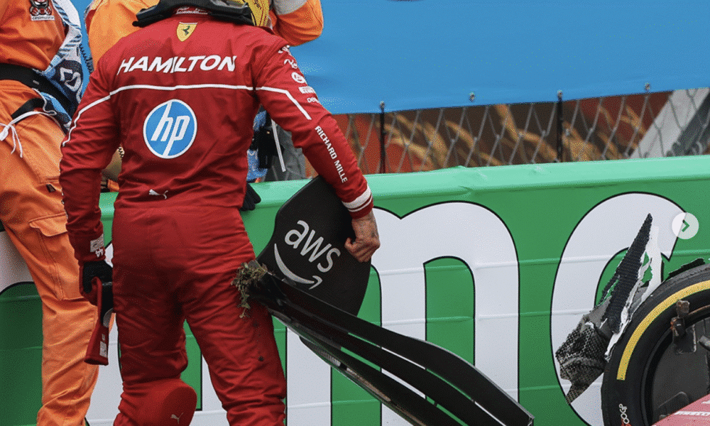 Lewis Hamilton at Dutch GP 2025