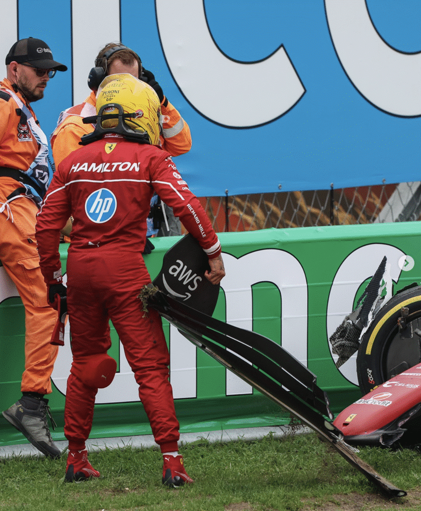 Lewis Hamilton at Dutch GP 2025