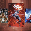 Marvel Heroes Get Digitized in TRON Ares Variant Covers Ahead of Disney’s New Film