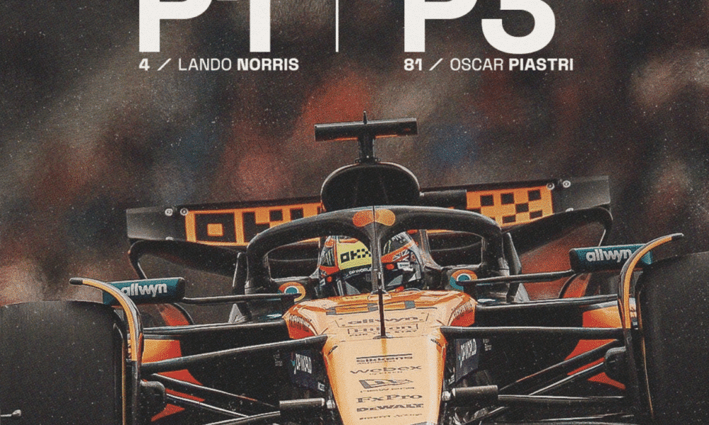 McLaren F1 at Dutch GP FP1
