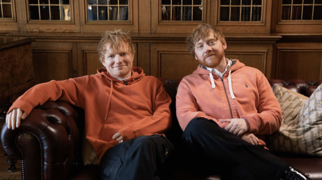 Ed Sheeran and Rupert Grint Reunite “A Little More” Music Video