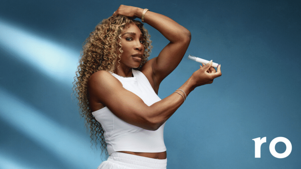 Serena Williams Endorsing Ro (GLP-1 Weight Loss Injections)