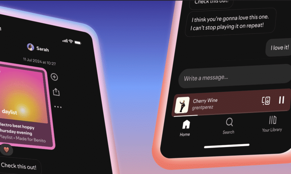 Spotify Messages