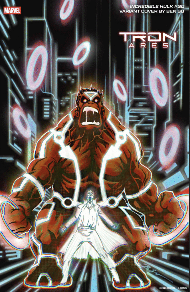 Tron Ares Marvel Variant - Hulk