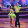 Alec Baldwin's wife Hilaria Baldwin at Dancing with the Stars Season 34