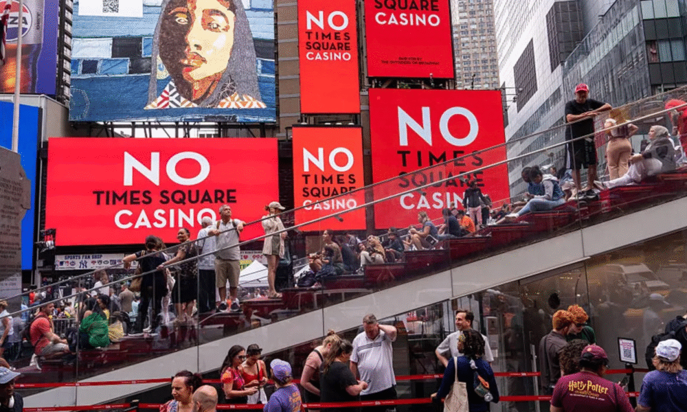 Broadway Wins Times Square Casino Proposal Backed by Caesars and Jay-Z Rejected New York