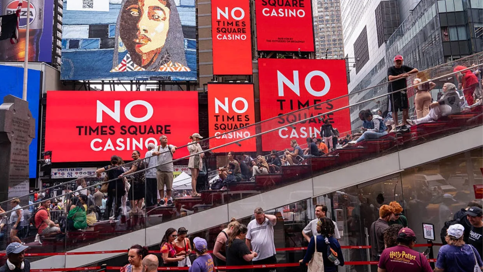 Broadway Wins Times Square Casino Proposal Backed by Caesars and Jay-Z Rejected New York