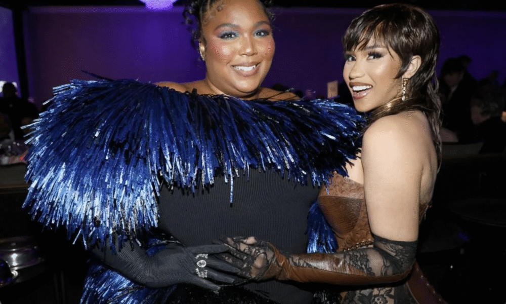 Cardi B with Lizzo