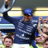 Carlos Sainz secured Williams’ first podium since 2017