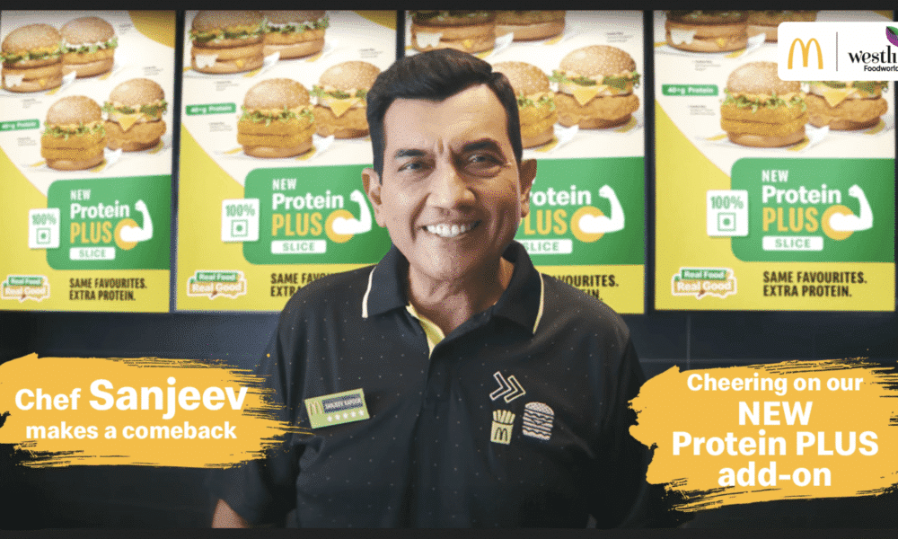 Chef Sanjeev Kapoor Teams Up with McDonald’s India to Launch 100% Vegetarian Protein PLUS
