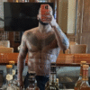 Drake Instagram Post Showing off his abs