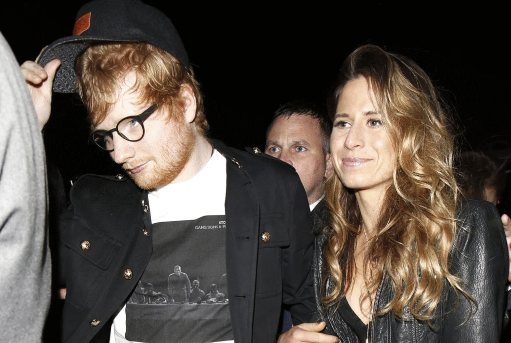 Ed Sheeran with wife Cherry Seaborn
