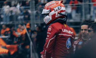 Ferrari F1 Chaos Lewis Hamilton Apologises to Charles LeclercAfter Botched Team Order in Azerbaijan GP