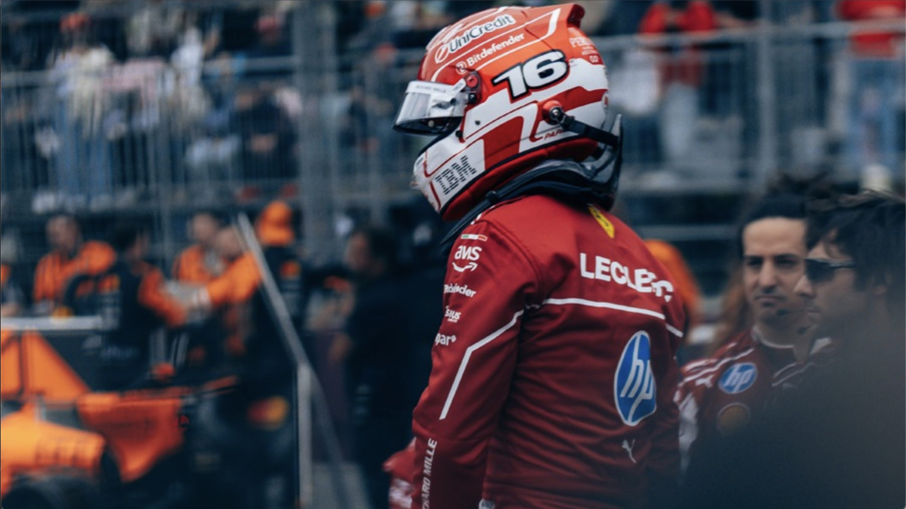 Ferrari F1 Chaos Lewis Hamilton Apologises to Charles LeclercAfter Botched Team Order in Azerbaijan GP