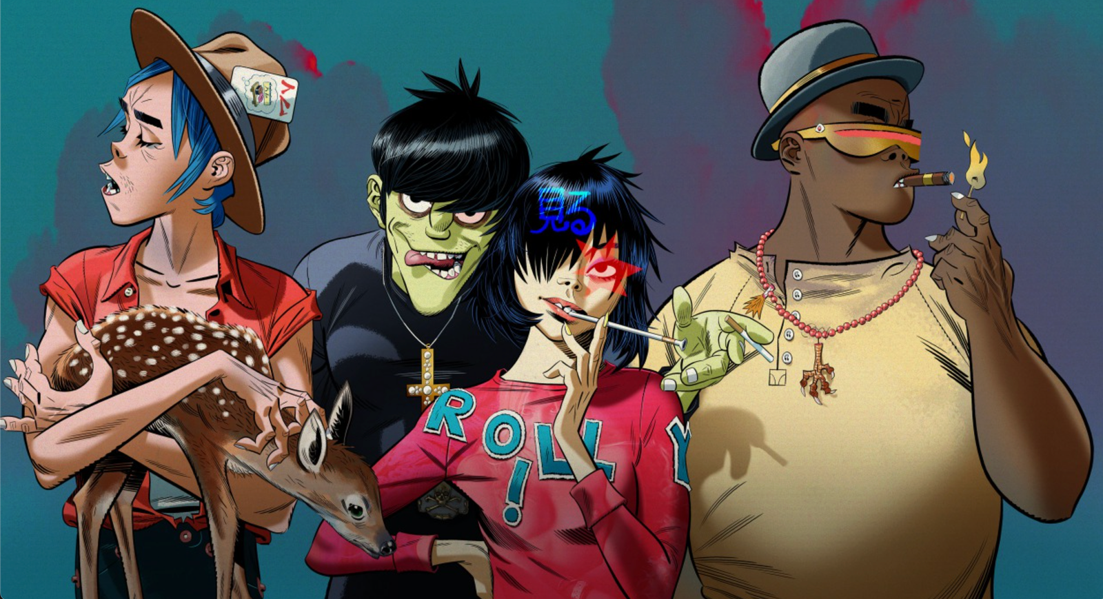 Gorillaz Announce New Album The Mountain and 2026 Tour With Sparks