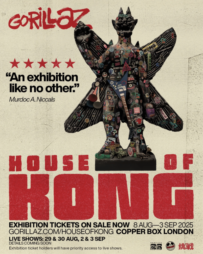 Gorillaz - The House of Kong exhibition