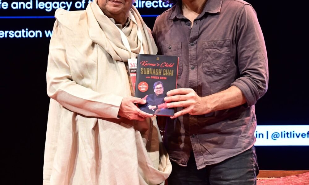 Imtiaz Ali & Subhash Ghai at the Mumbai Literature Fest- LitLive 2024