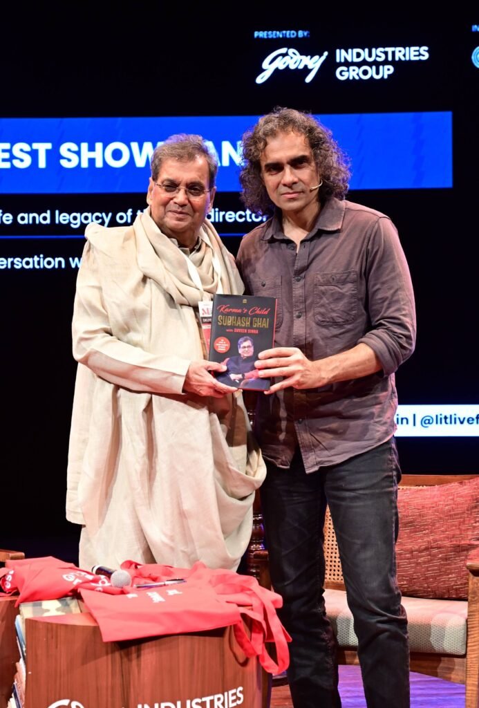 Imtiaz Ali & Subhash Ghai at the Mumbai Literature Fest- LitLive 2024