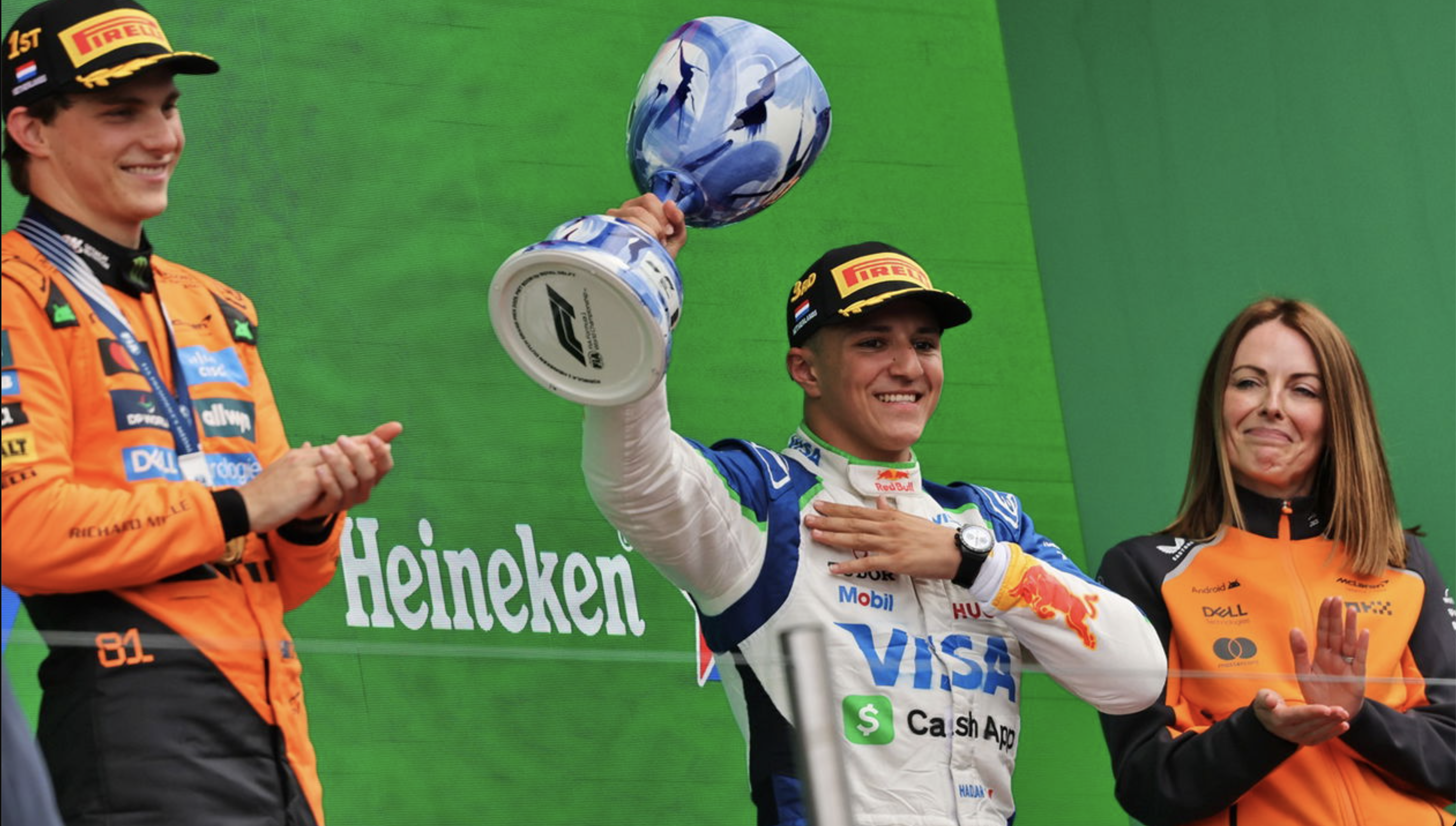 Isack Hadjar to Receive New Dutch GP F1 Trophy After Breaking Original Royal Delft