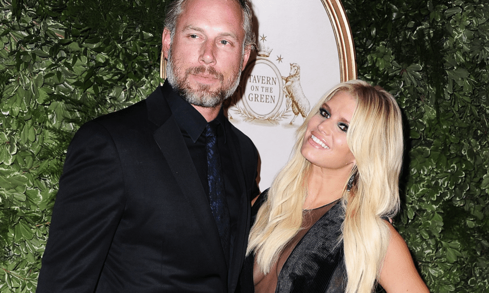 Jessica Simpson with Eric Johnson