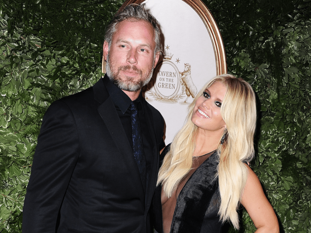 Jessica Simpson with Eric Johnson