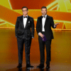 Jimmy Kimmel and Stephen Colbert