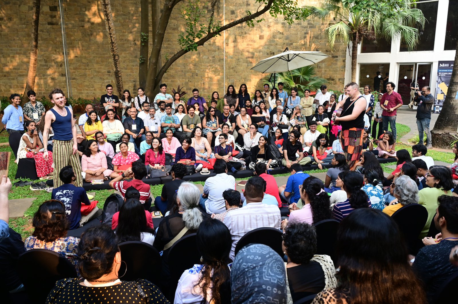 Literature Live! The Mumbai LitFest Returns for its 16th Year with a Stellar Lineup Alexander Wright and Phil Grainger Mumbai Literature Fest- LitLive