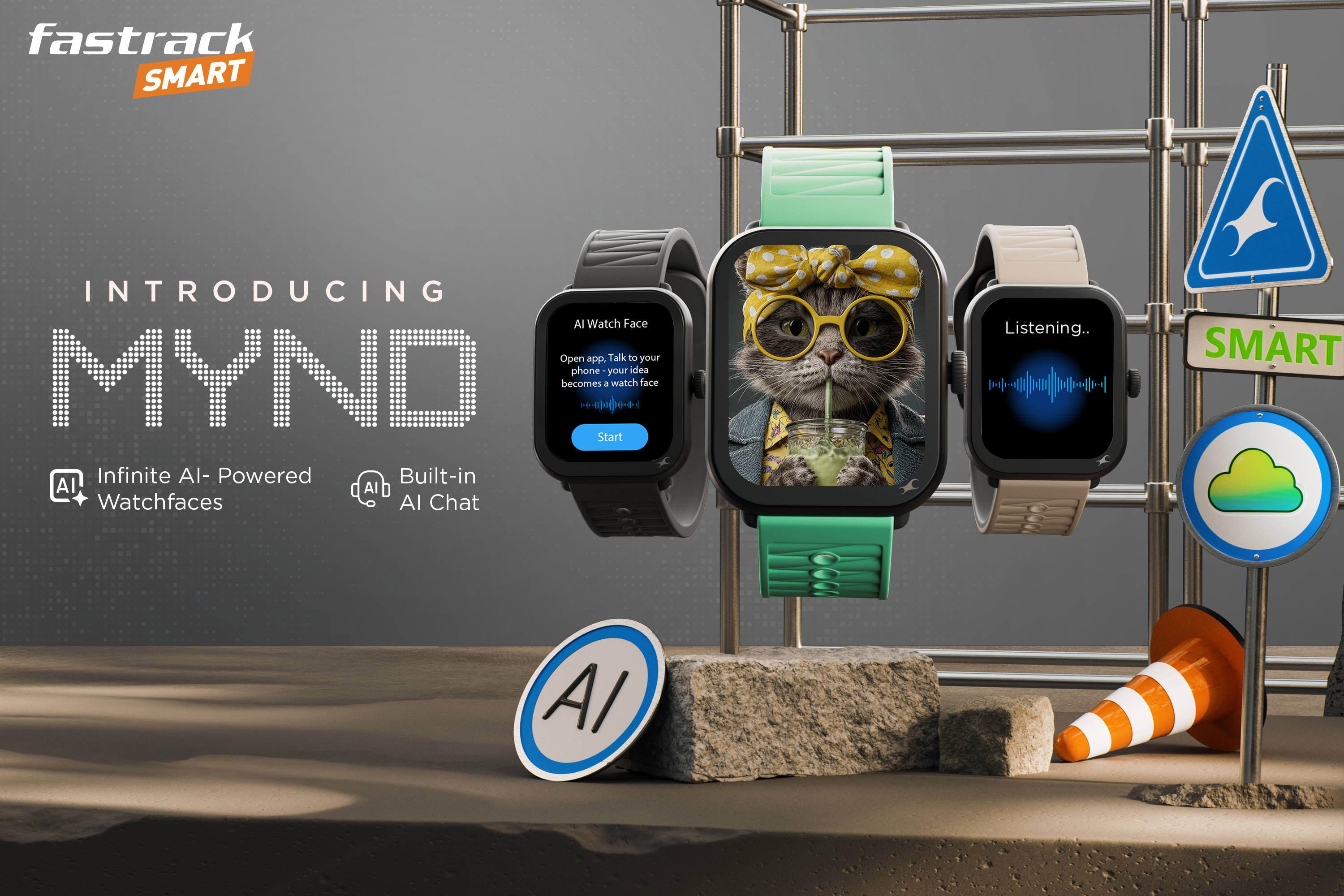 Fastrack Launches MYND: India’s First AI-Powered Smartwatch