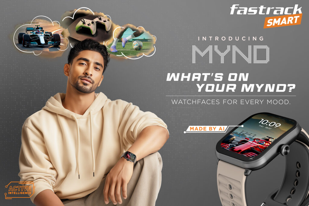 Fastrack MYND Smart AI Wearable Watch