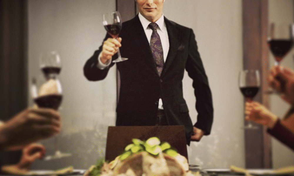 Mads Mikkelsen in and as Hannibal