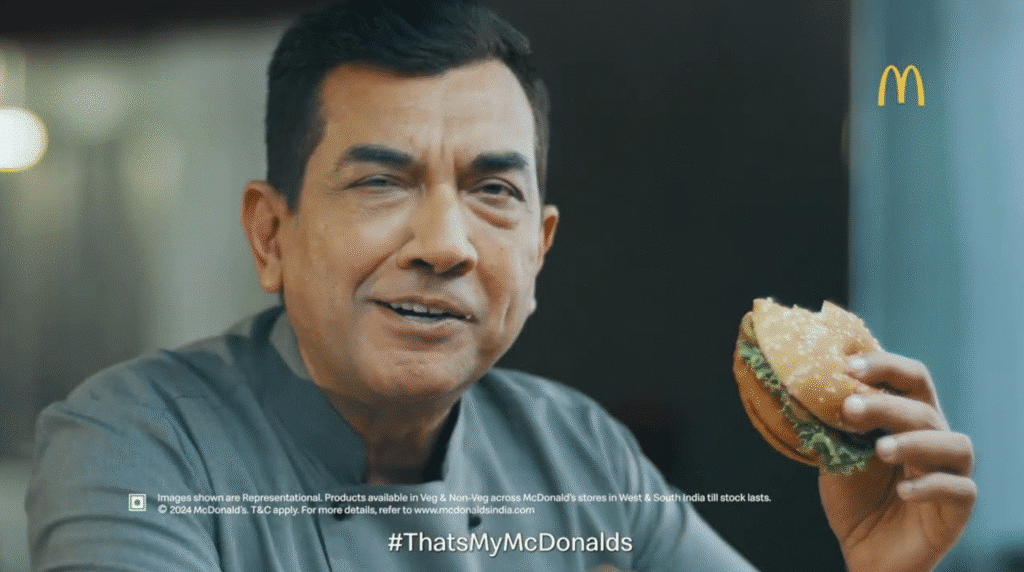 McDonald's and Sanjeev Kapoor collaborating