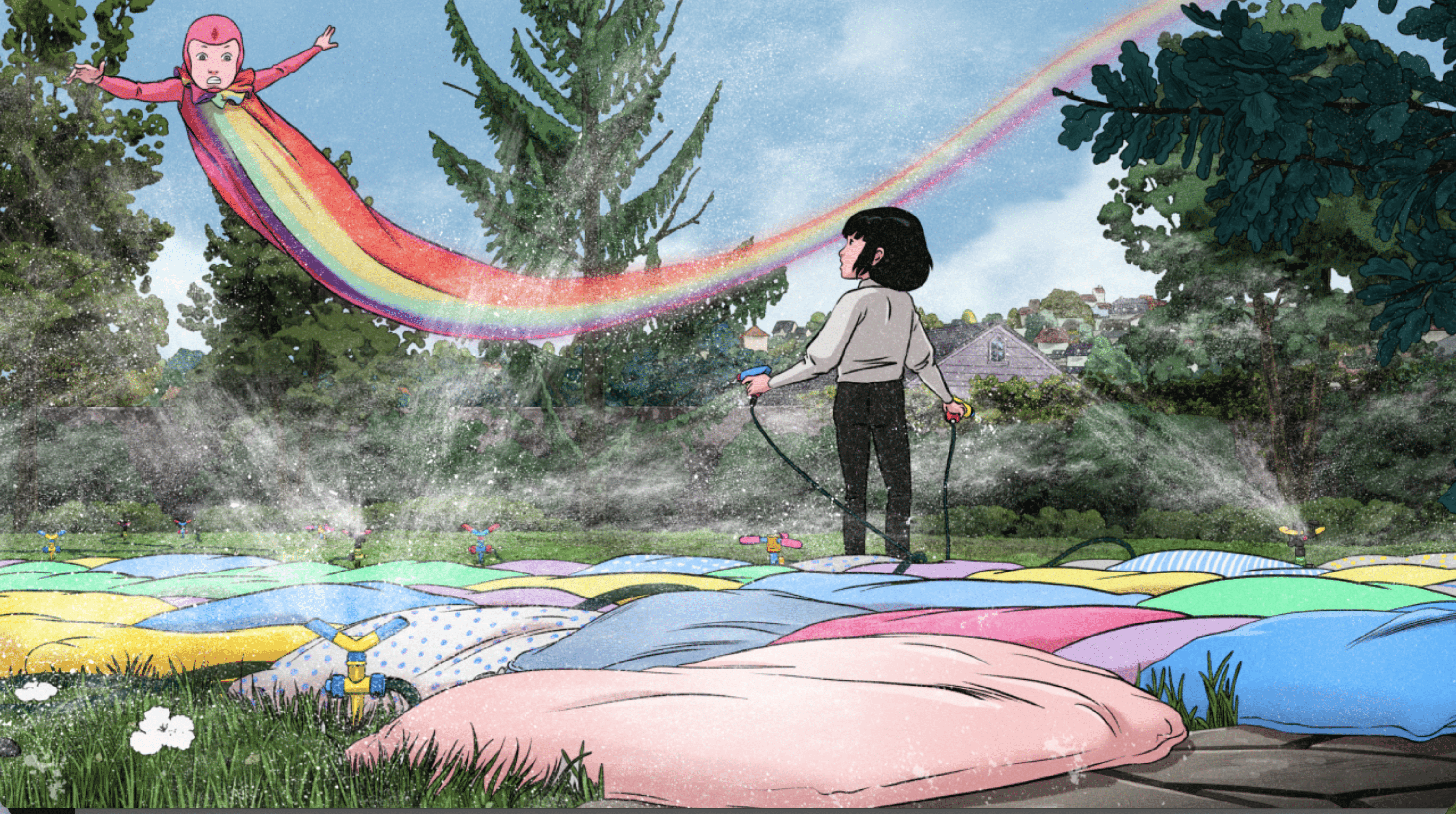 Neon Unveils Teaser Trailer for Ugo Bienvenu’s Award-Winning Animated Fantasy Arco Natalie Portman Will Ferrell mark ruffalo