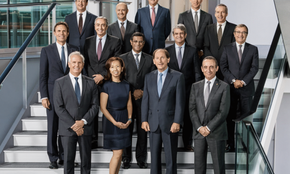 Nestlé leadership with CEO Laurent Freixe and Nestlé’s Chair Paul Bulcke