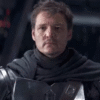 Pedro Pascal's Din Djarin in The Mandalorian & Grogu