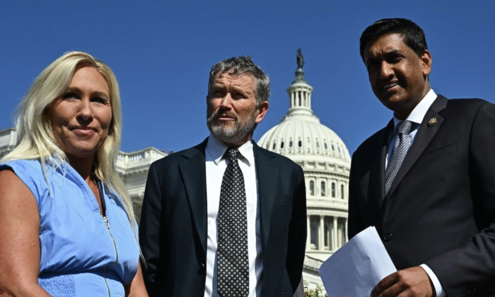 Marjorie Taylor Greene, Thomas Massie and Ro Khanna