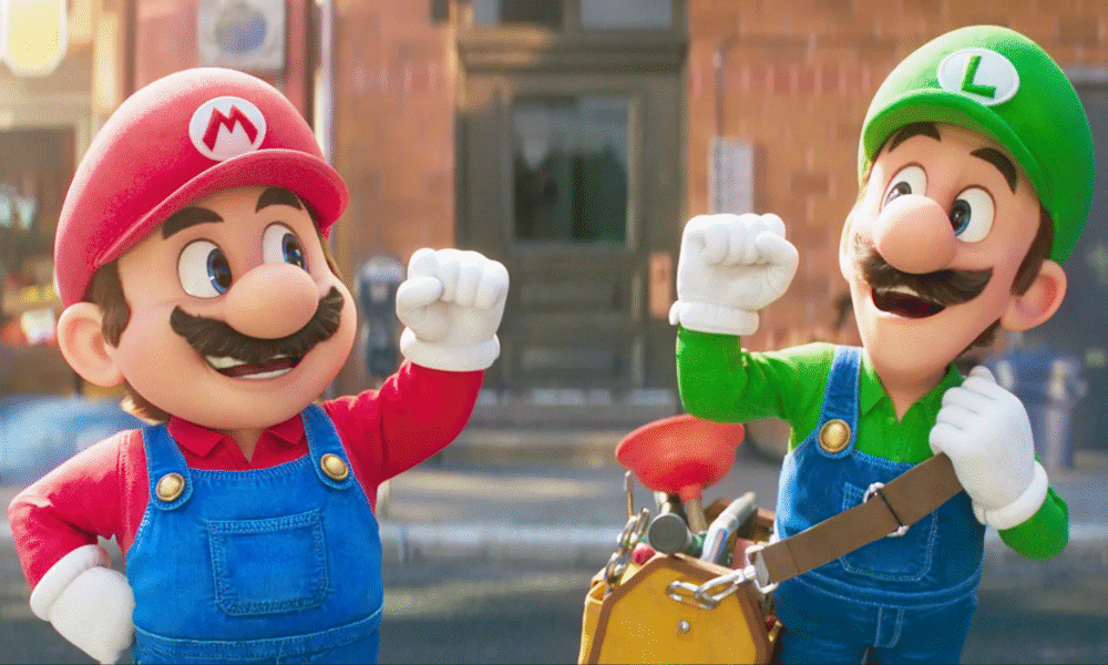 The Super Mario Bros. - Chris Pratt as Mario and Charlie Day as Luigi