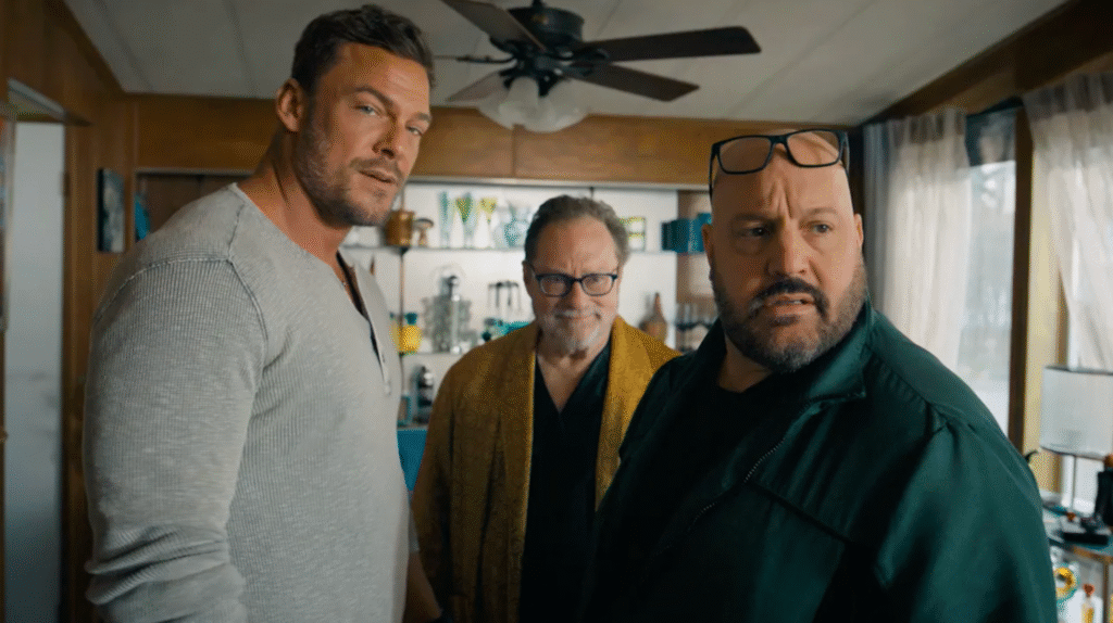 Alan Ritchson & Kevin James in Amazin Prime's 'Playdate'