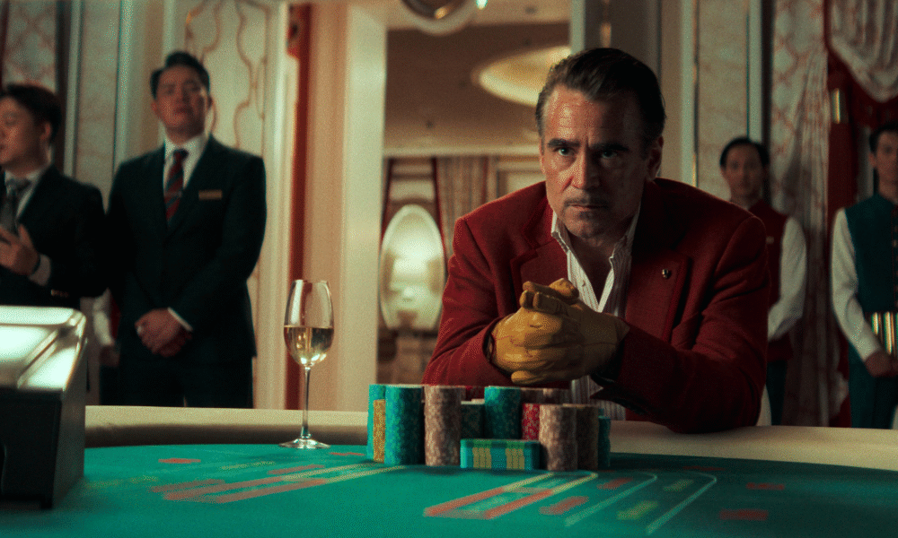 Colin Farrell in Netflix's 'Ballad of a Small Player' Directed by Edward Berger