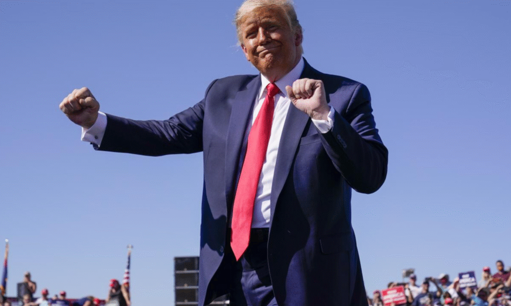 Dancing Donald Trump