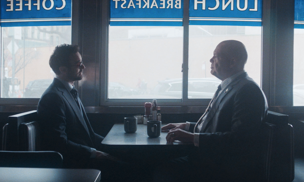 Daredevil Born Again - Charlie Cox and Vincent D’Onofrio
